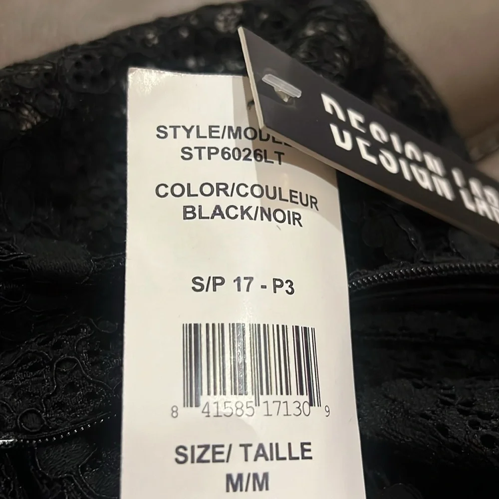 Brand new Design Lab Black Lace Romper with tags. - Picture 7 of 7